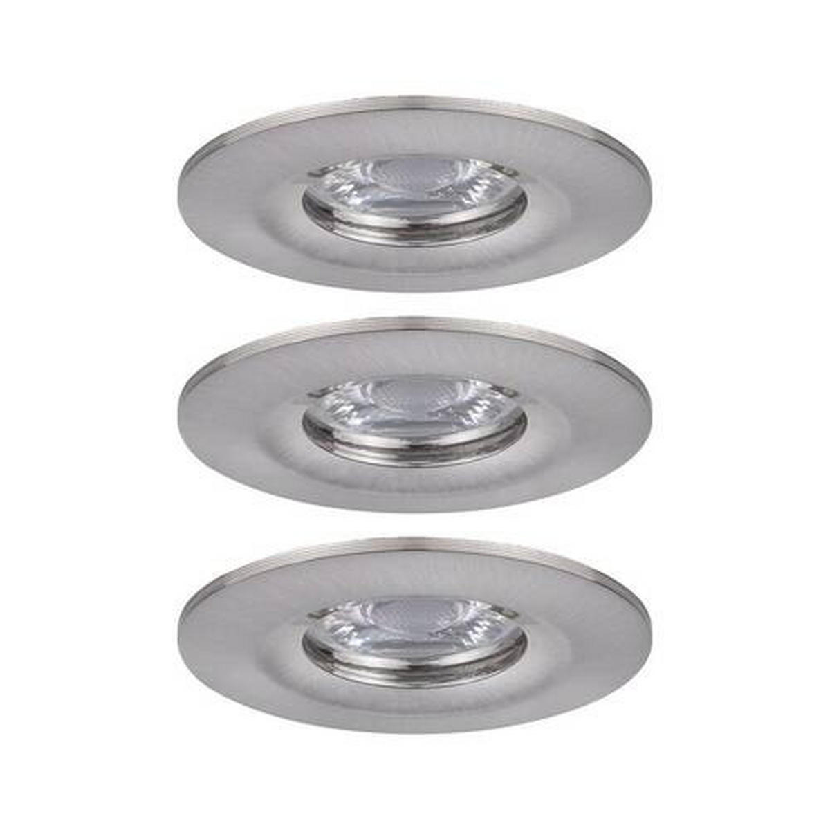 LED-DECKENLEUCHTE 6,5 cm  - Alufarben, Basics, Metall (6,5cm) - Paulmann