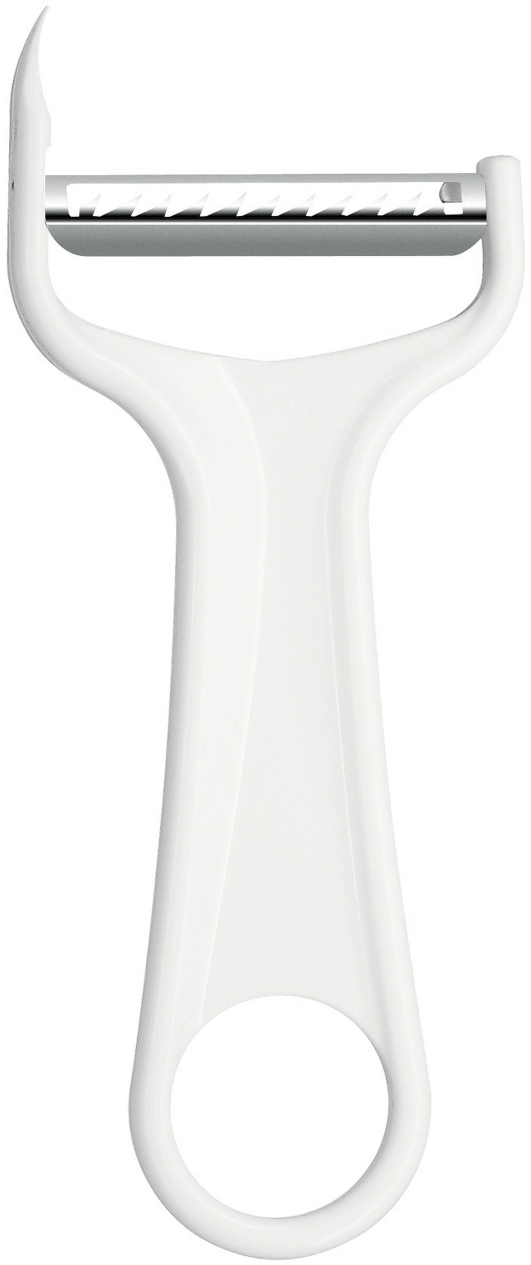 KUCHYŇSKÁ ŠKRABKA - bílá, Basics, kov/plast (23cm) - Fackelmann