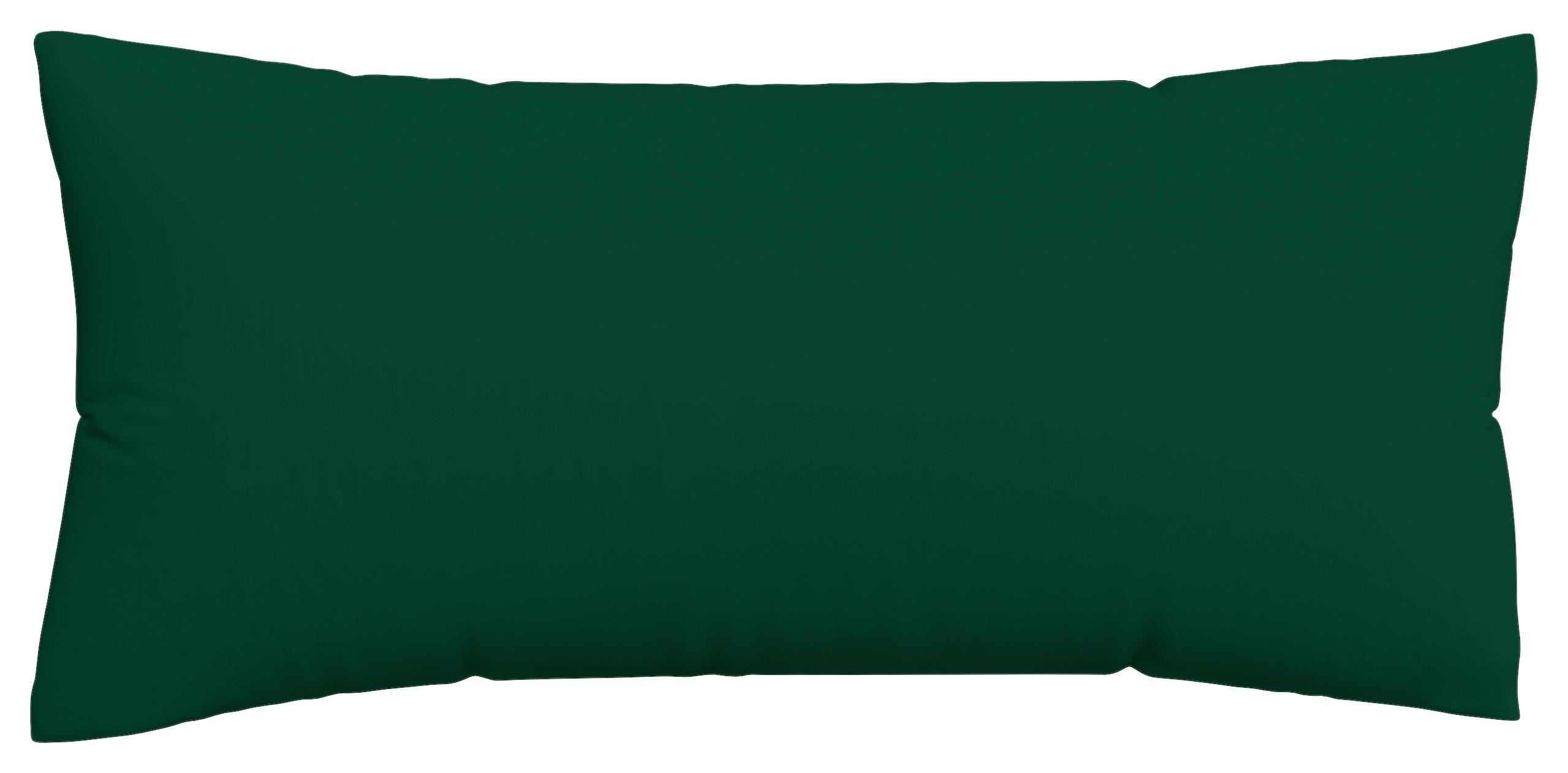 Schlafgut Kopfkissenbezug Knitted Jersey Dunkelgrün 40x80 cm