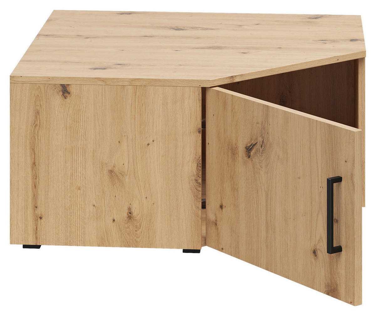 NÁSTAVEC NA SKŘÍŇ, dub artisan, 71,5/35/71,5 cm - černá/dub artisan, Moderní, kompozitní dřevo/plast (71,5/35/71,5cm) - Carryhome