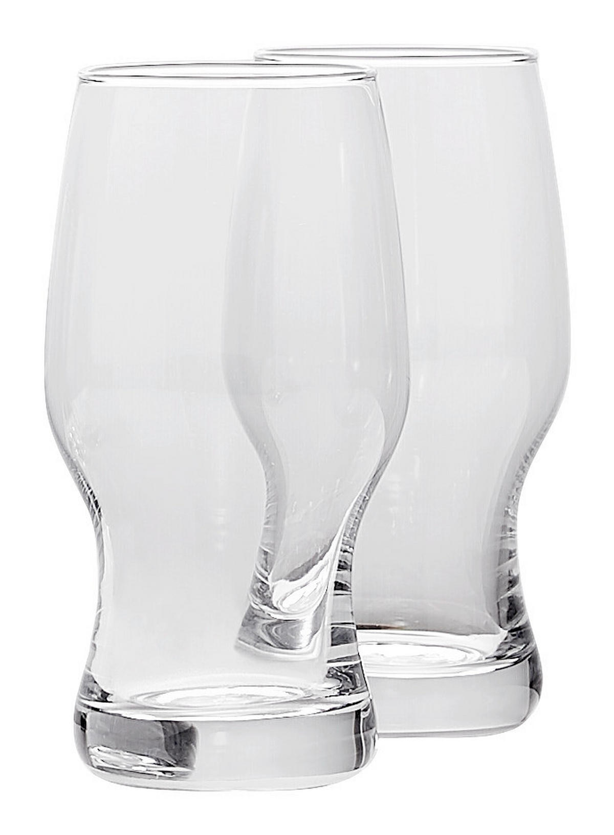 GLÄSERSET Taverna 2-teilig  - Transparent, KONVENTIONELL, Glas (8,60/17,00cm) - Leonardo