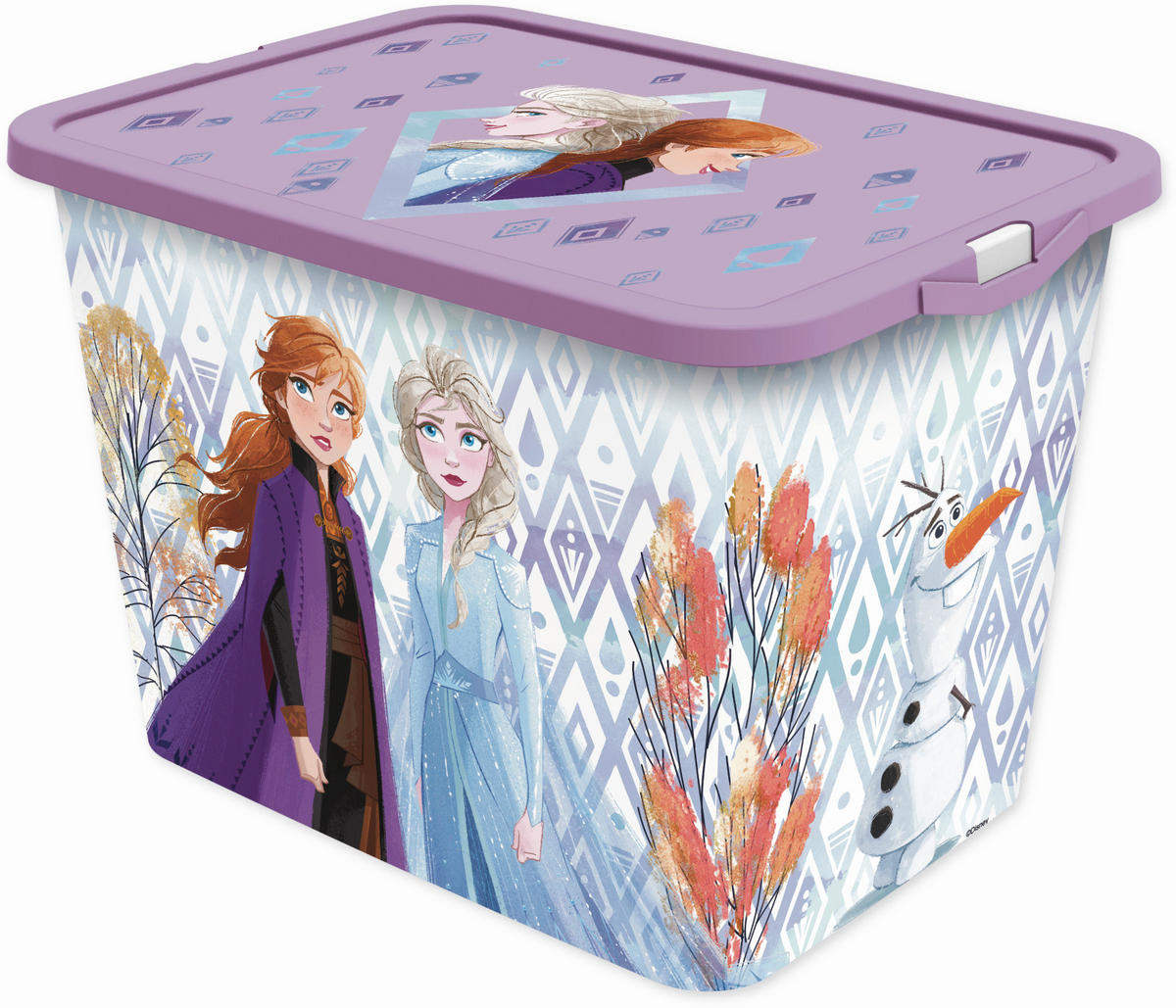 AUFBEWAHRUNGSBOX  - Flieder, Design, Kunststoff (40/30/27,5cm) - Disney