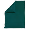 BETTDECKENBEZUG Woven Satin Fade Makosatin 135-140/200 cm  - Dunkelgrün/Petrol, Basics, Textil (135-140/200cm) - Schlafgut