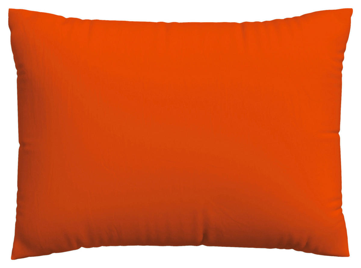 KOPFPOLSTERBEZUG EASY JERSEY 70/90 cm  - Orange, Basics, Textil (70/90cm) - Schlafgut