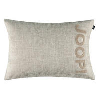 KISSENBEZUG STUDIO LOGO 40/60 cm  - Sandfarben, Basics, Textil (40/60cm) - Joop!