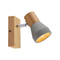 STRAHLER Alina 12,3/7,2/12 cm  - Eschefarben/Grau, Natur, Holz/Stein (12,3/7,2/12cm) - Novel