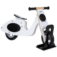 POGANJALEC - črna/bela, Basics, kovina/leseni material (78/33/48cm) - My Baby Lou