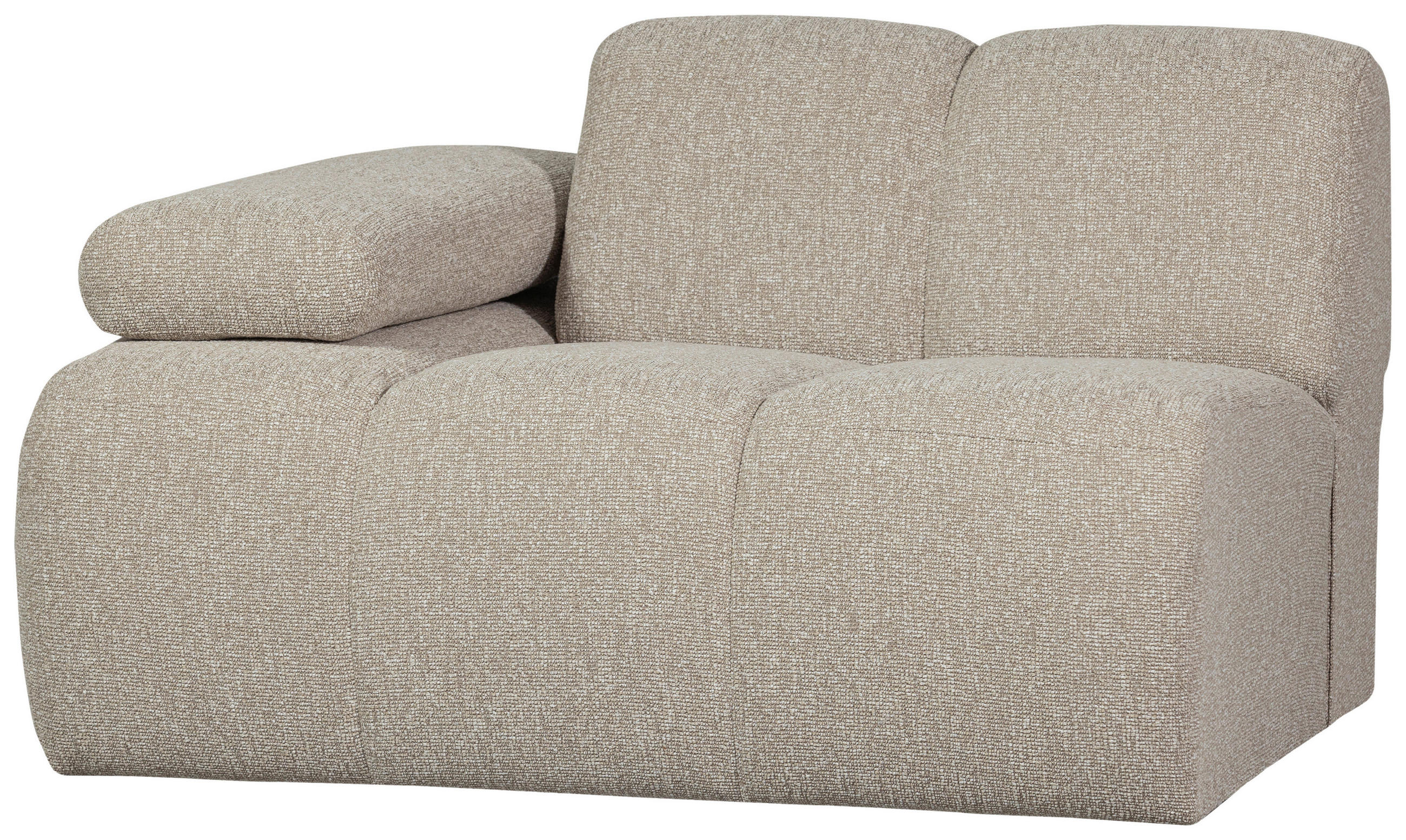 Livetastic Sofaelement Mojo Beige 97x74x124 cm