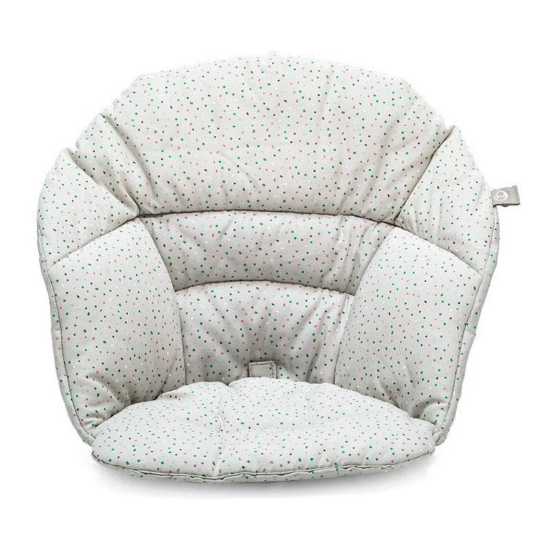 HOCHSTUHLEINLAGE Clikk  - Grau, Basics, Textil (28/21/8cm) - Stokke