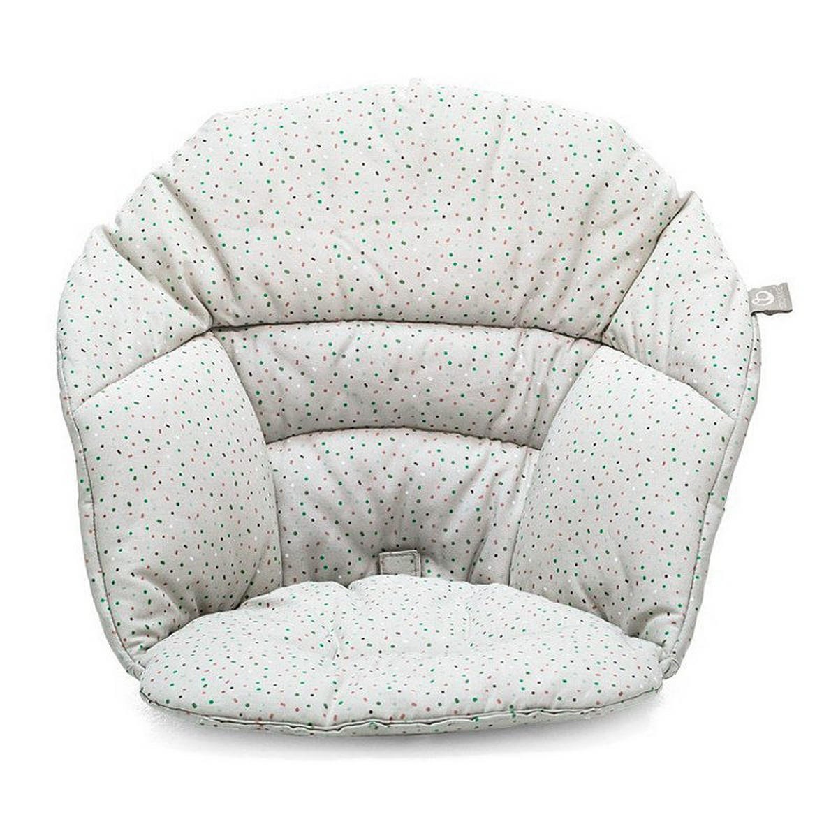 HOCHSTUHLEINLAGE Clikk  - Grau, Basics, Textil (28/21/8cm) - Stokke