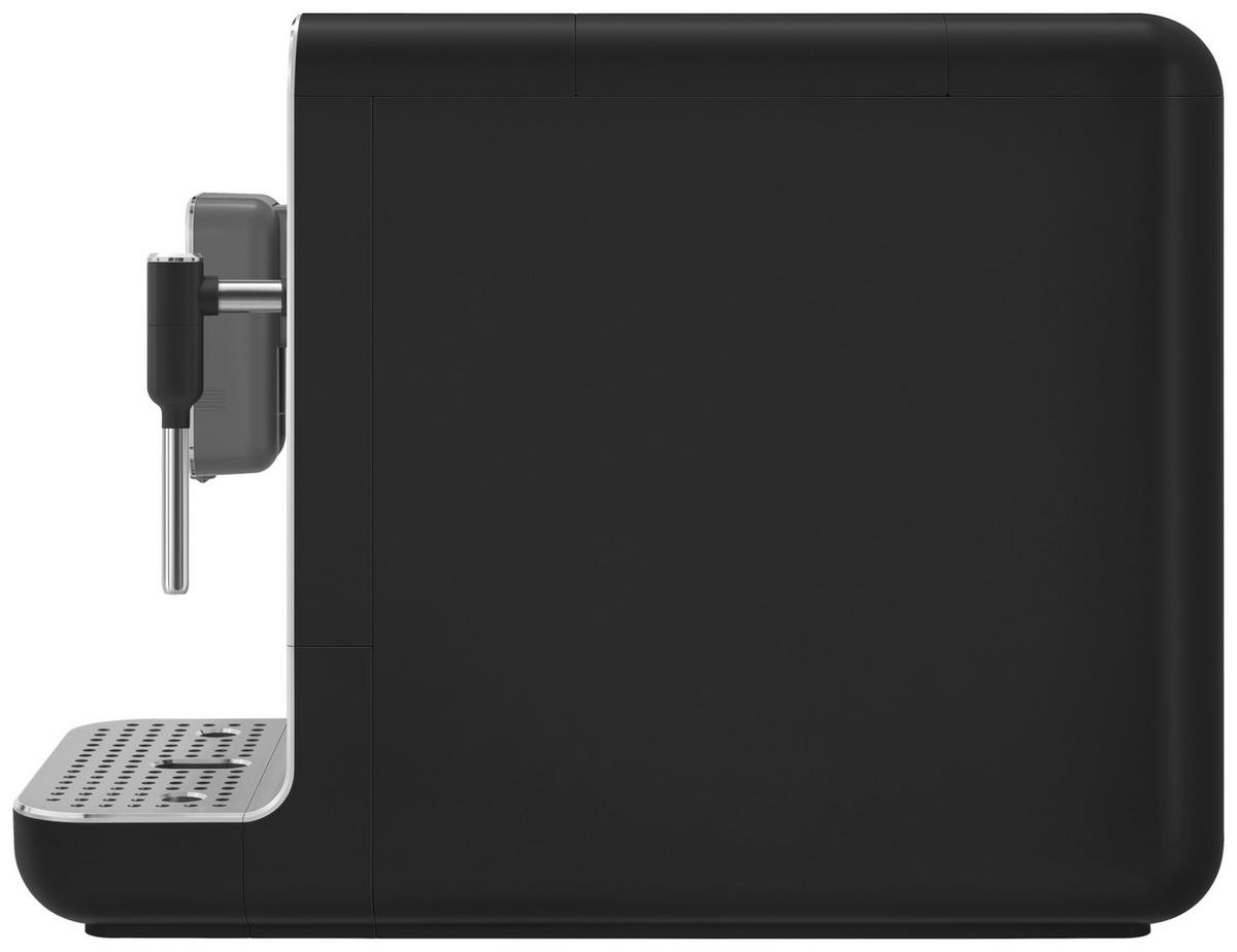 KAFFEEVOLLAUTOMAT 50'S STYLE  - Edelstahlfarben/Schwarz, Basics, Kunststoff/Metall (18/33,6/43,3cm) - SMEG