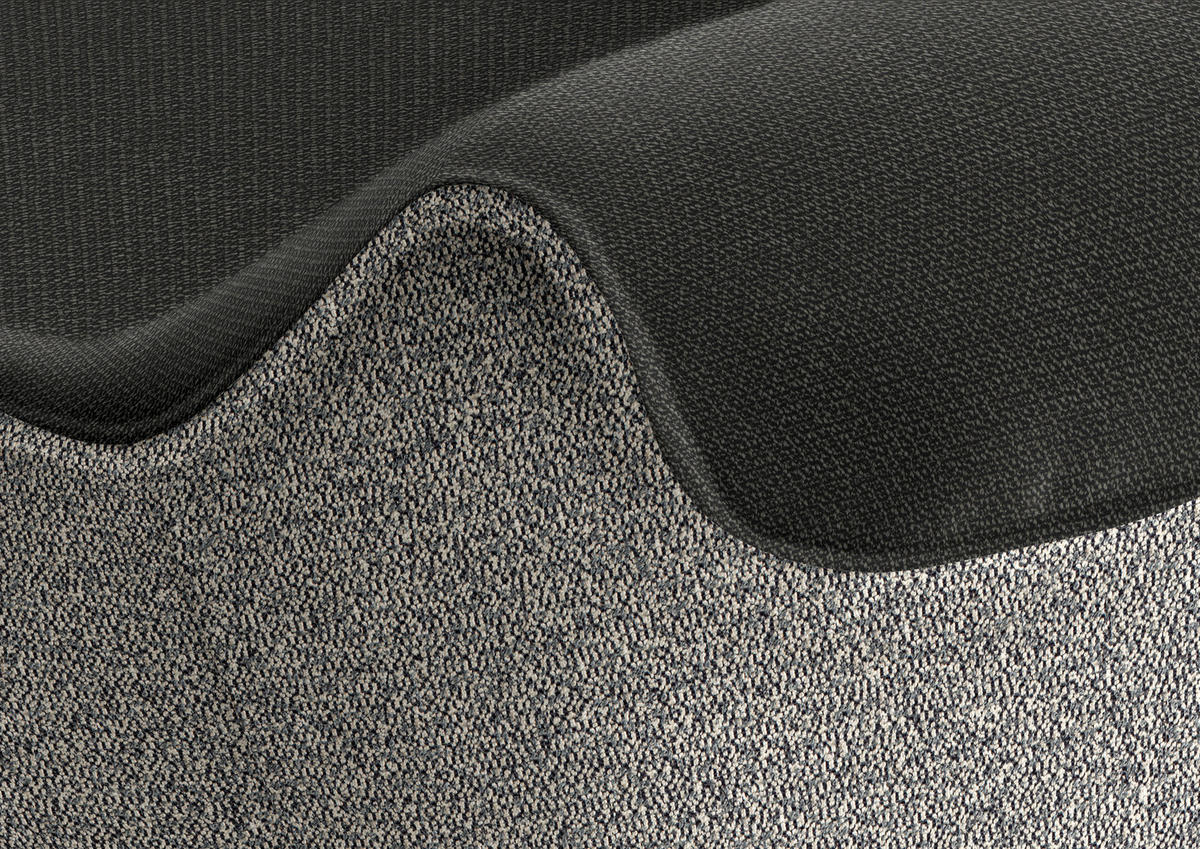 ECKBANK 237/162 cm  in Anthrazit, Grau  - Eichefarben/Anthrazit, Design, Holz/Textil (237/162cm) - Koinor