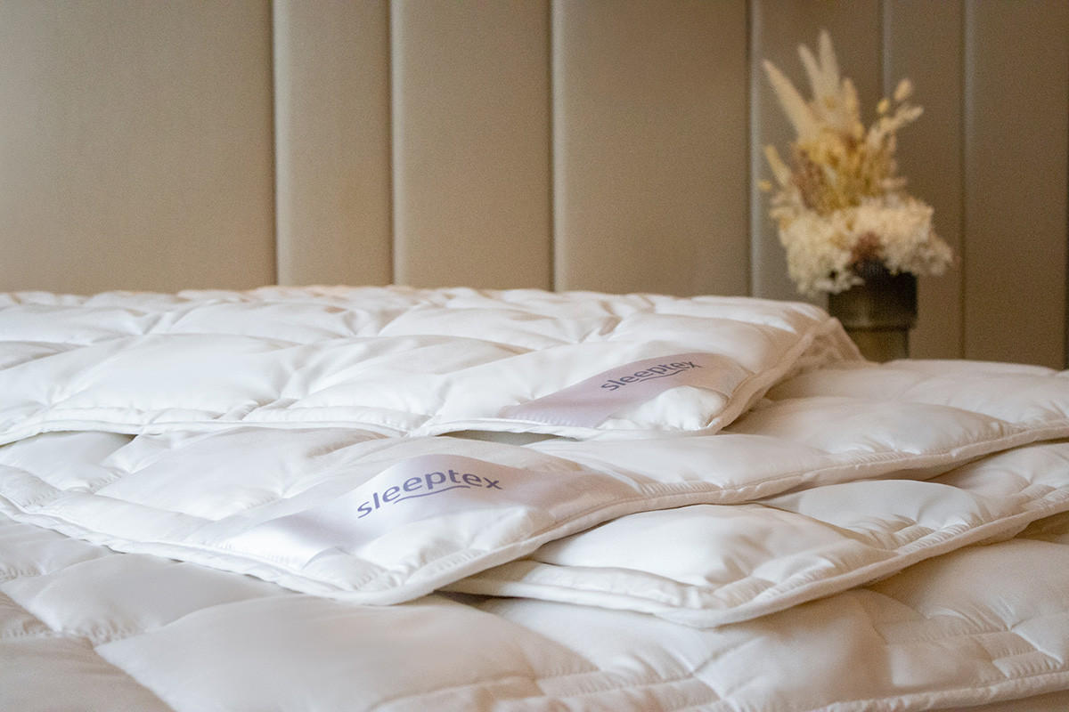 EGÉSZ ÉVES PAPLAN  - fehér, Basics, textil (140cm) - Sleeptex