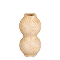 VAZA  10.5/20.5 cm    keramika  - sivo-bela, Osnovno, keramika (10.5/20.5cm)