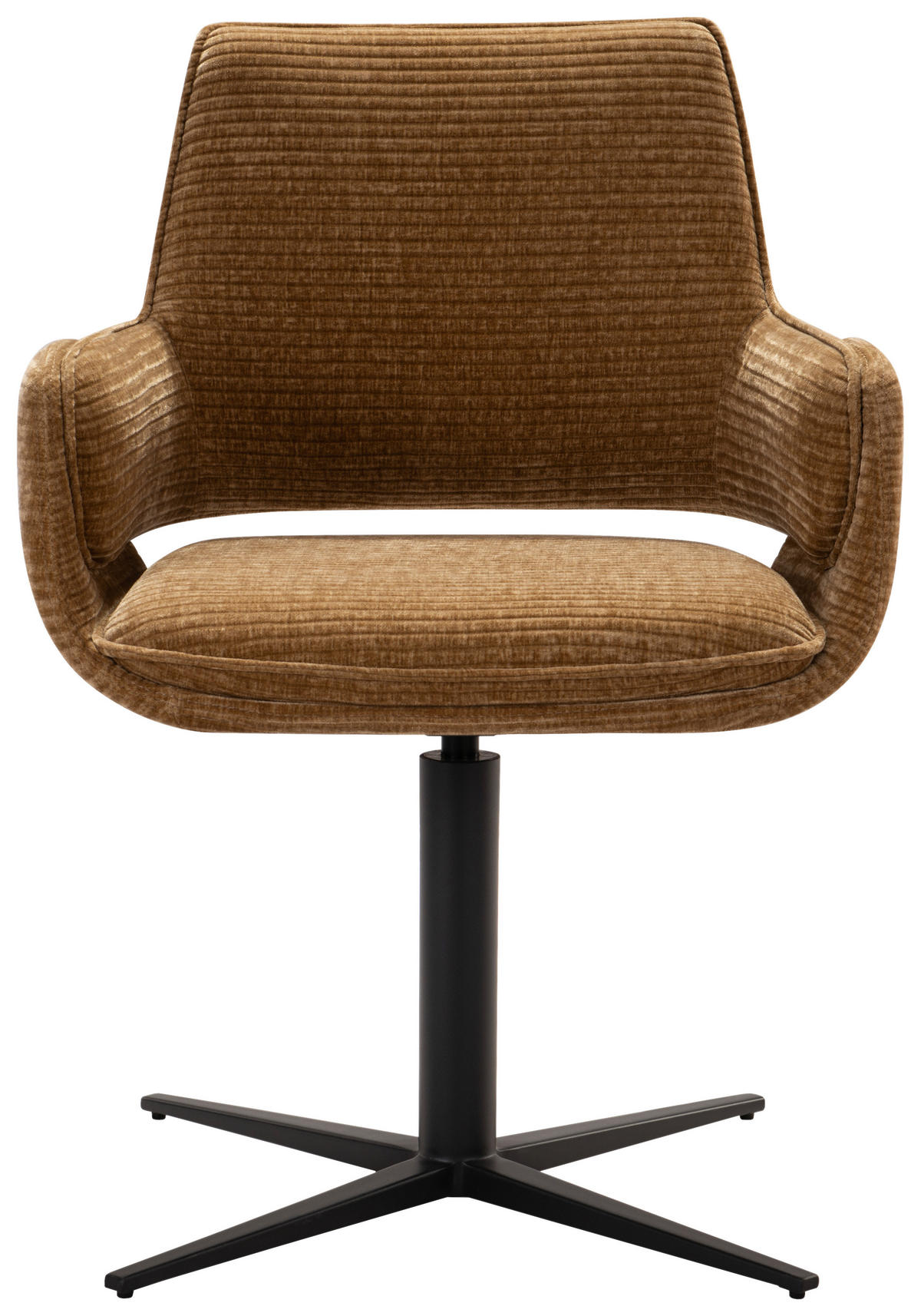 NASLANJAČ, kovina, tekstil opečnato rjava  - črna/opečnato rjava, Design, kovina/tekstil (60/84/59cm) - Emilio Belluti