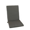 SESSELAUFLAGE Uni  - Graphitfarben, Design, Textil (50/4/109cm)
