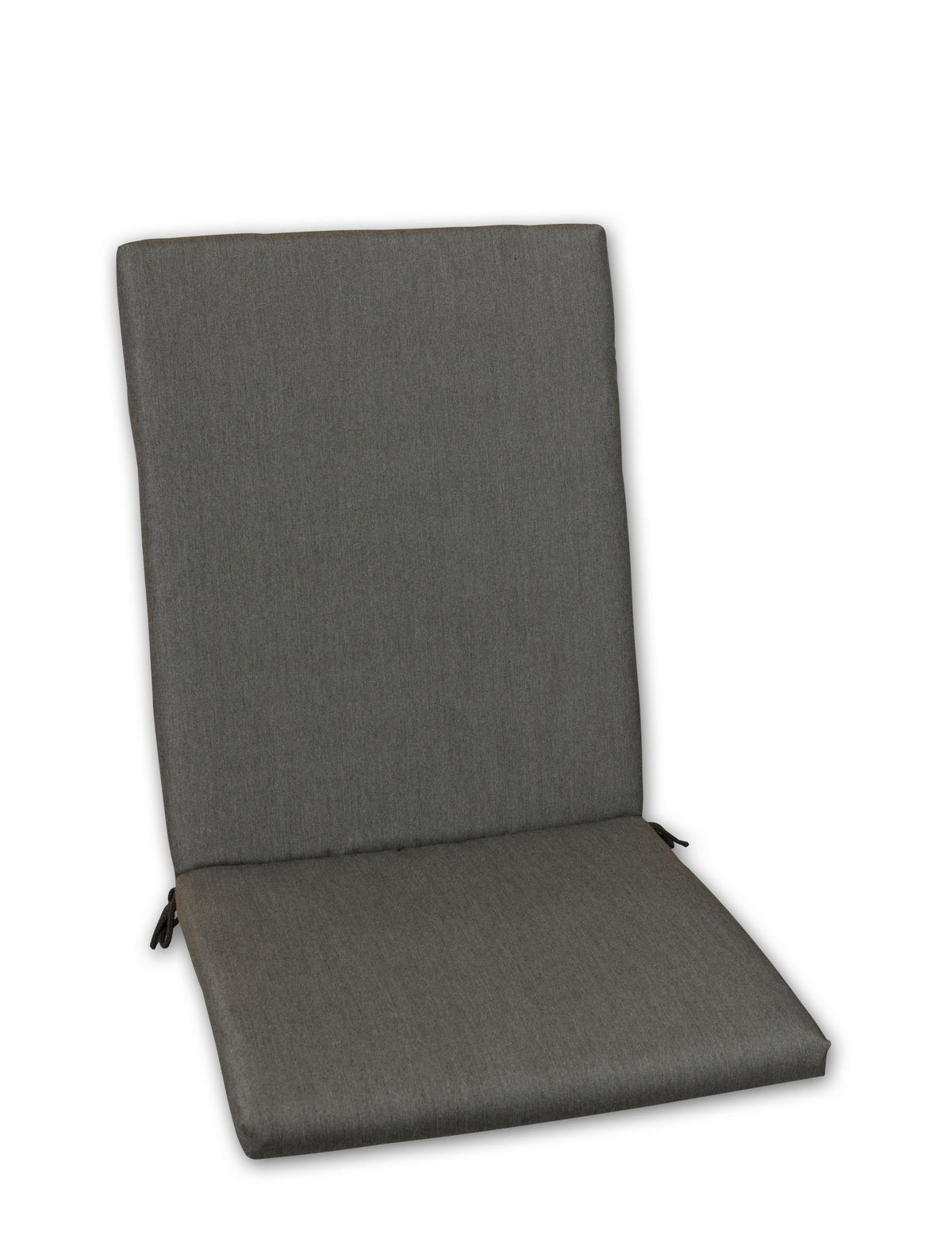 SESSELAUFLAGE Uni  - Graphitfarben, Design, Textil (50/4/109cm)