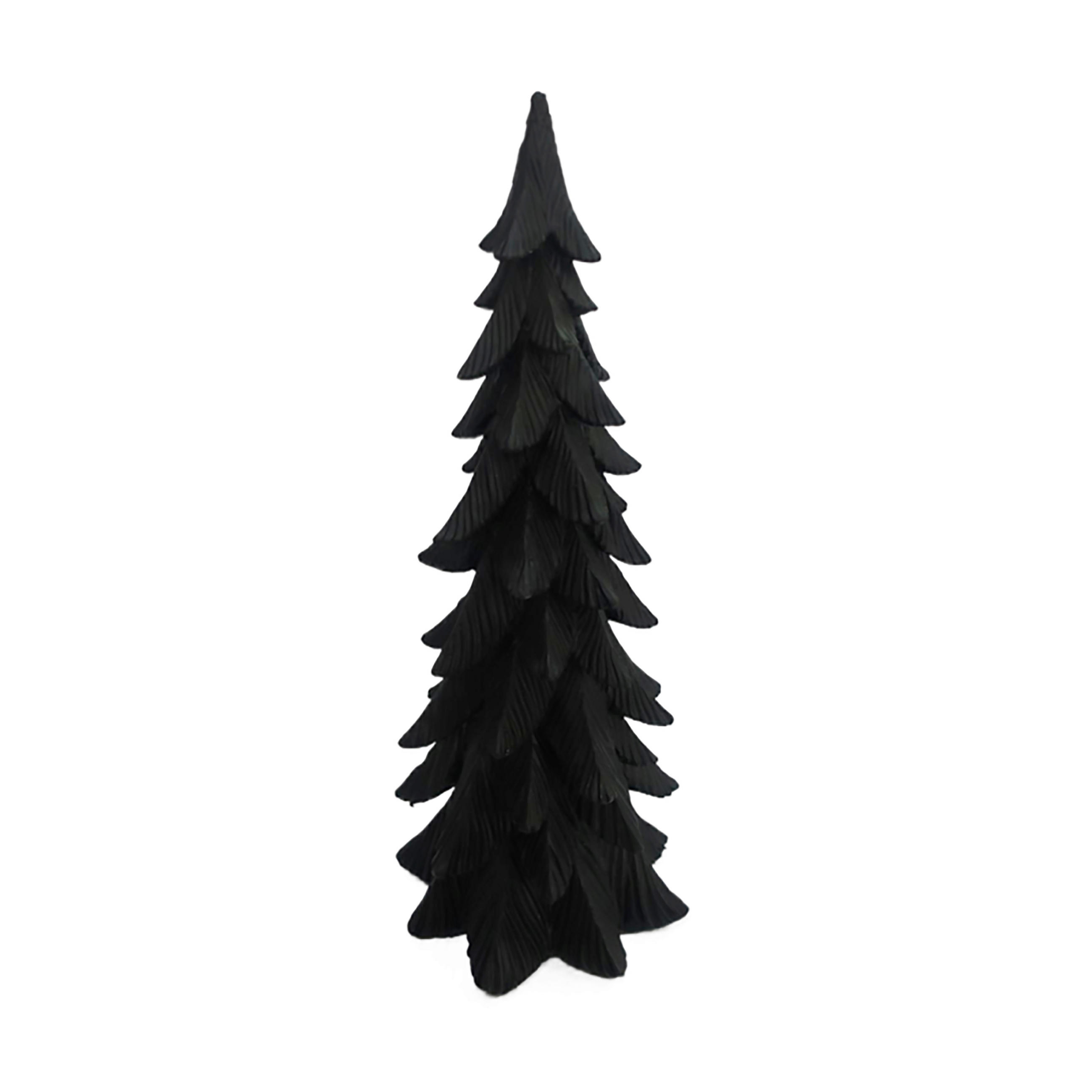 DEKOBAUM  - Schwarz, LIFESTYLE, Kunststoff (13/35cm) - X-Mas