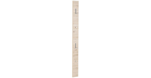 GARDEROBENPANEEL  in 16/180/2 cm  - Eichefarben, Design, Holzwerkstoff (16/180/2cm) - Moderano