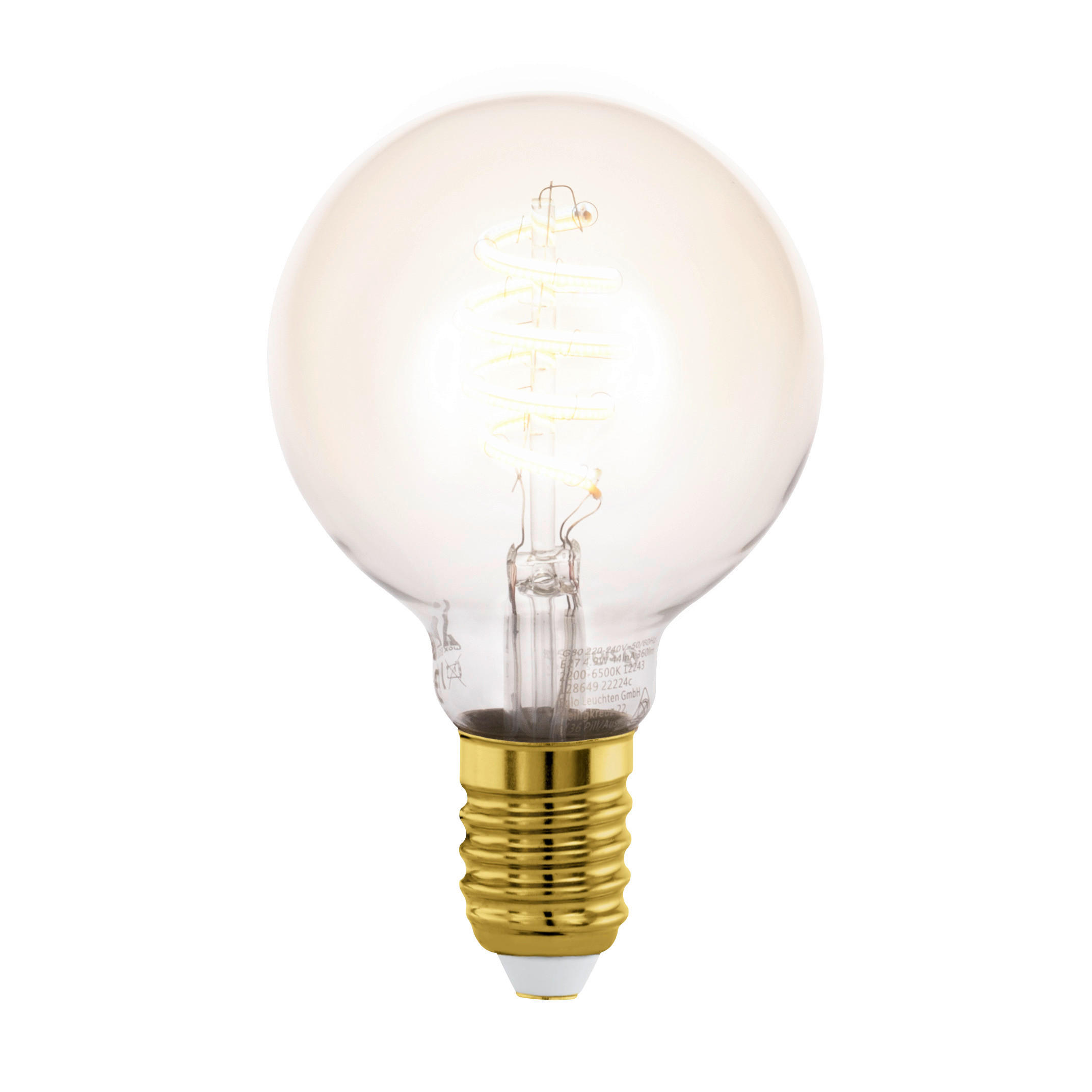 LED-LEUCHTMITTEL   E27 7 W  - Bernsteinfarben, Basics, Glas (8/12cm) - Eglo