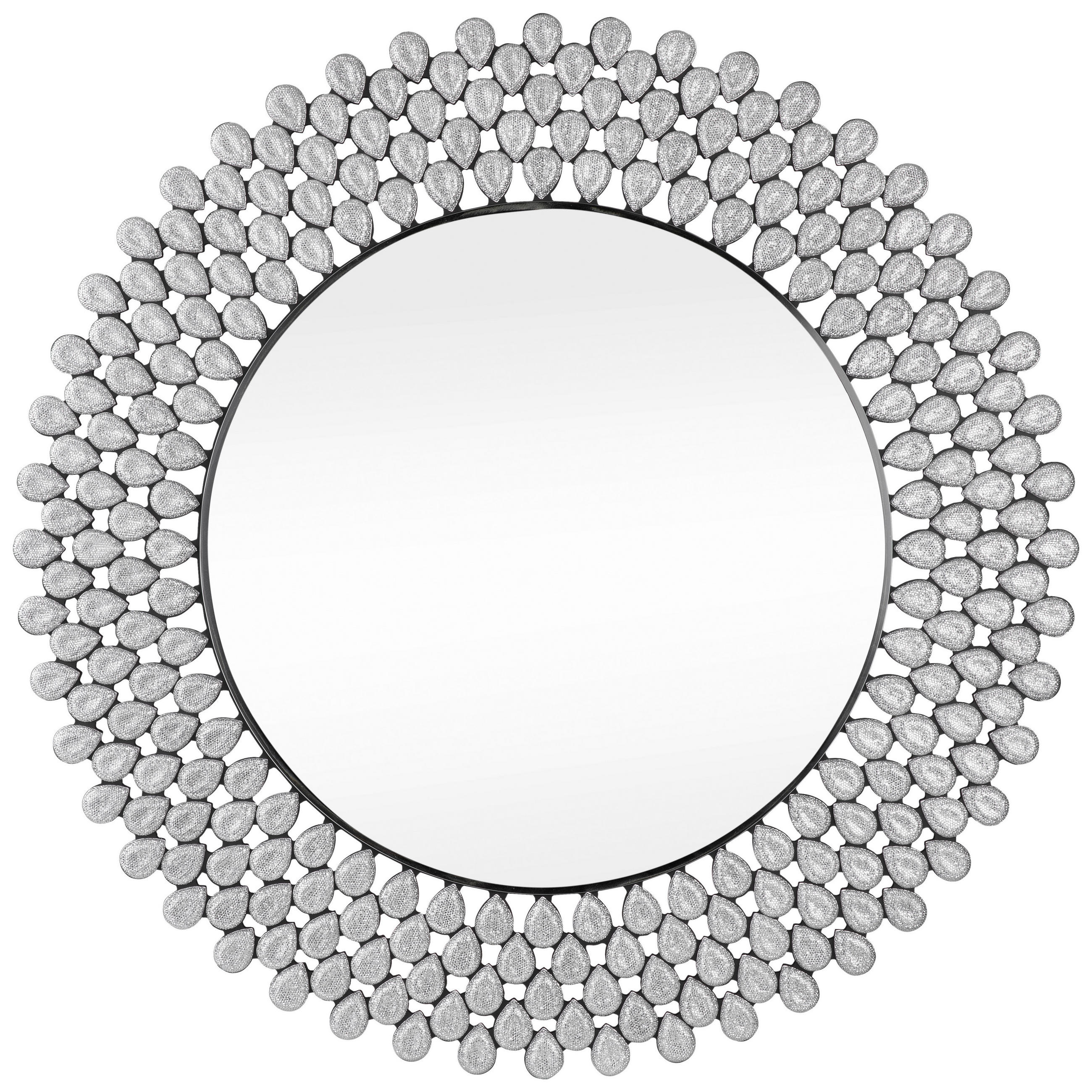 OGLINDĂ DE PERETE 80/80/1,7 cm    - străveziu, Lifestyle, plastic/sticlă (80/80/1,7cm) - Xora