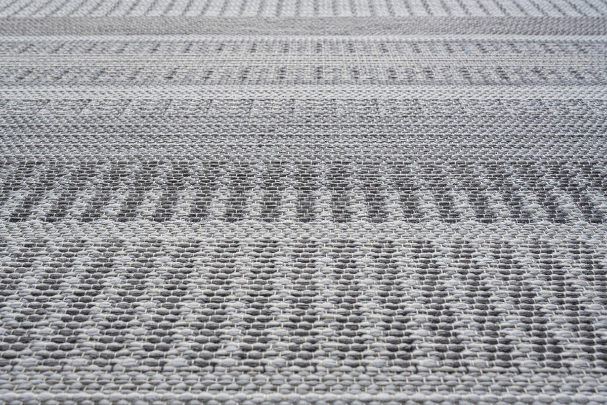 OUTDOORTEPPICH 80/150 cm Grau  - Grau, Design, Textil (80/150cm)