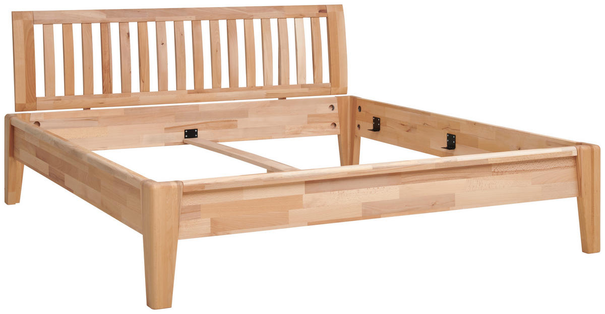 ÁGY 180/200 cm  geszt bükk  - geszt bükk, Natur, fa (180/200cm) - MID.YOU