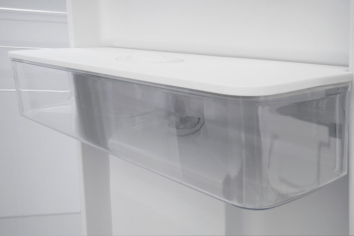 SIDE-BY-SIDE 91,2/177,0/70,4 cm SBSN397155S  - Edelstahlfarben/Schwarz, Basics, Kunststoff/Metall (91,2/177,0/70,4cm) - Amica