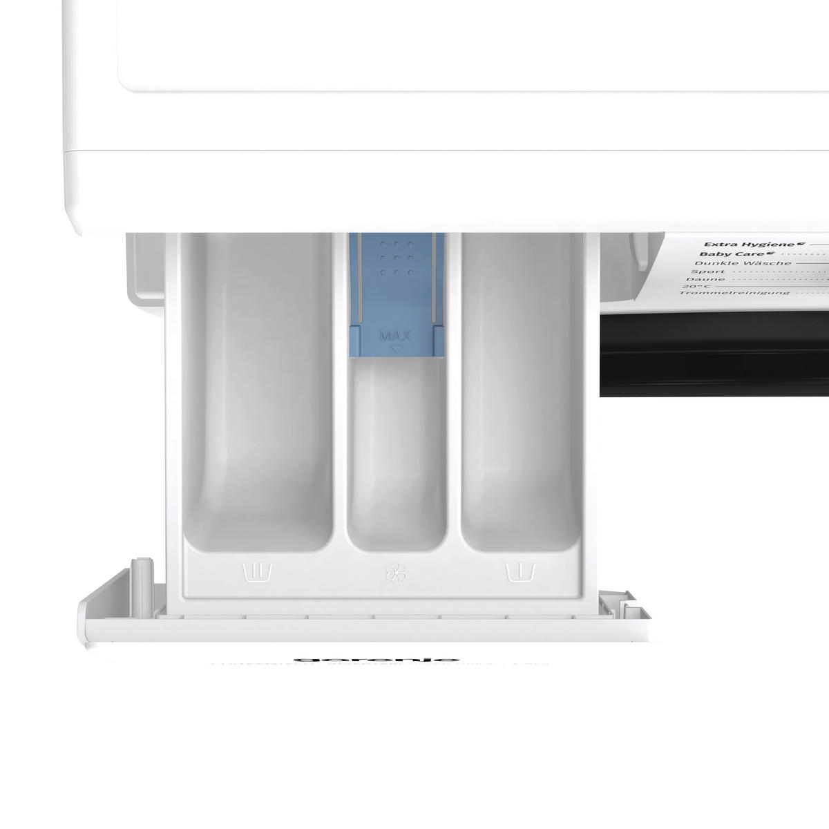 WASCHMASCHINE WNHPI64SAPS   - Schwarz/Weiß, Basics, Glas/Kunststoff (59,5/84,5/43,5cm) - Gorenje