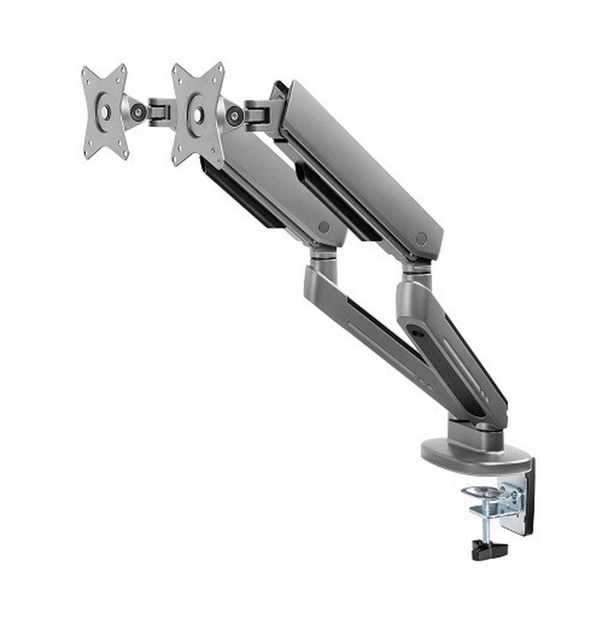 MONITOR-HALTERUNG Metall, Kunststoff Dunkelgrau  - Dunkelgrau, Design, Kunststoff/Metall (105/62,2/15,2cm) - Boxxx