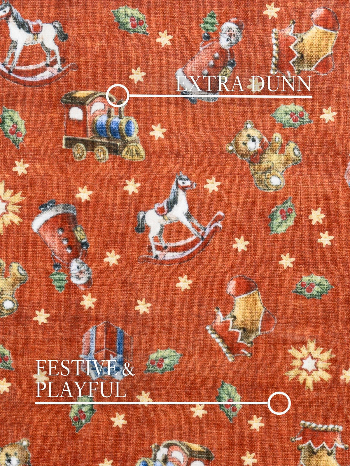 LÄUFER 80/200 cm Toy's Delight Nostalgic Noel  - Rot/Grün, Design, Kunststoff/Textil (80/200cm) - Villeroy & Boch