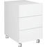 ROLLCONTAINER - Weiß, Design, Holzwerkstoff/Kunststoff (42/64/53cm) ROLLCONTAINER - Weiß, Design, Holzwerkstoff/Kunststoff (42/64/53cm)