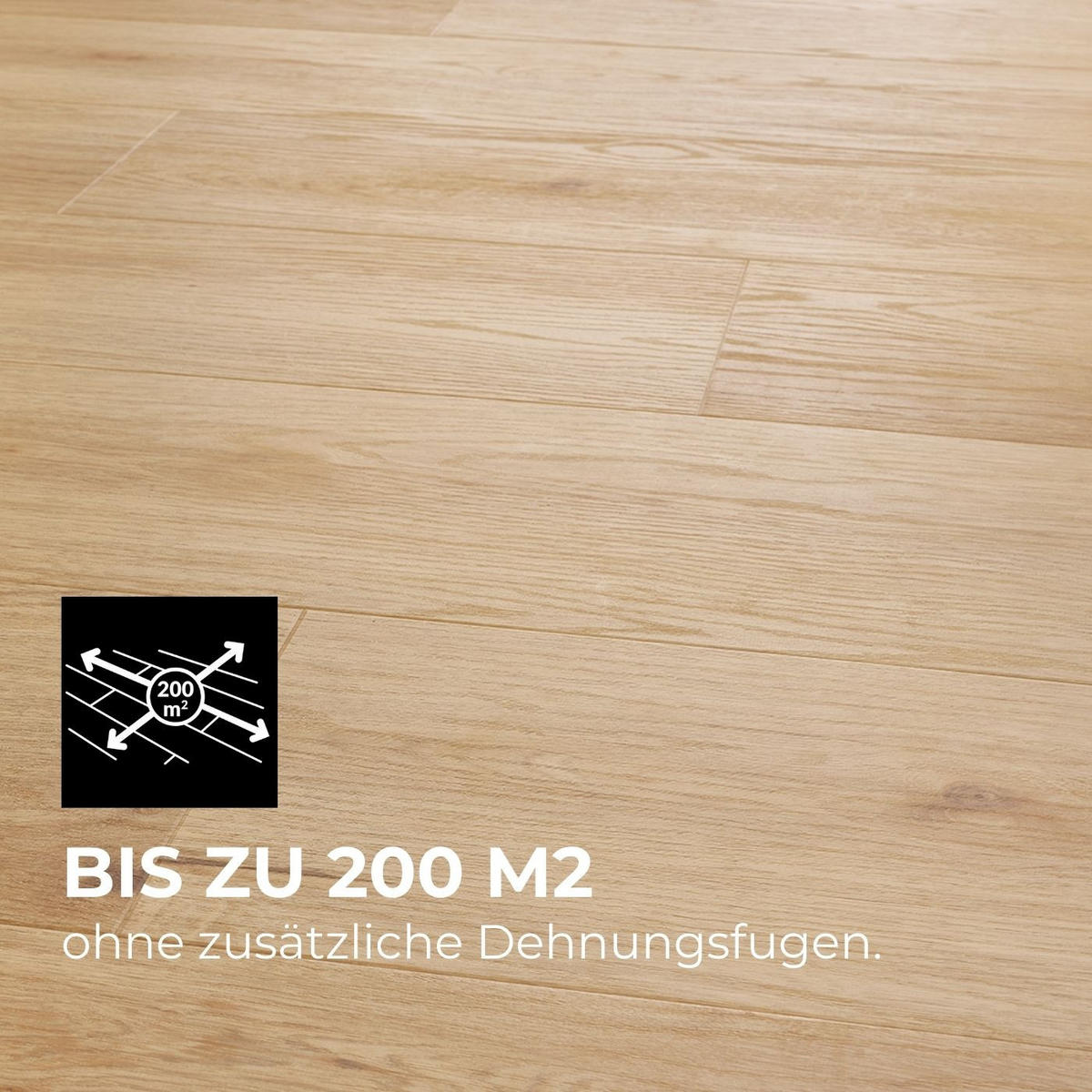 VINYLBODEN Eiche Arvada  per  m² - Design, Kunststoff (122/22,9/0,53cm) - Venda