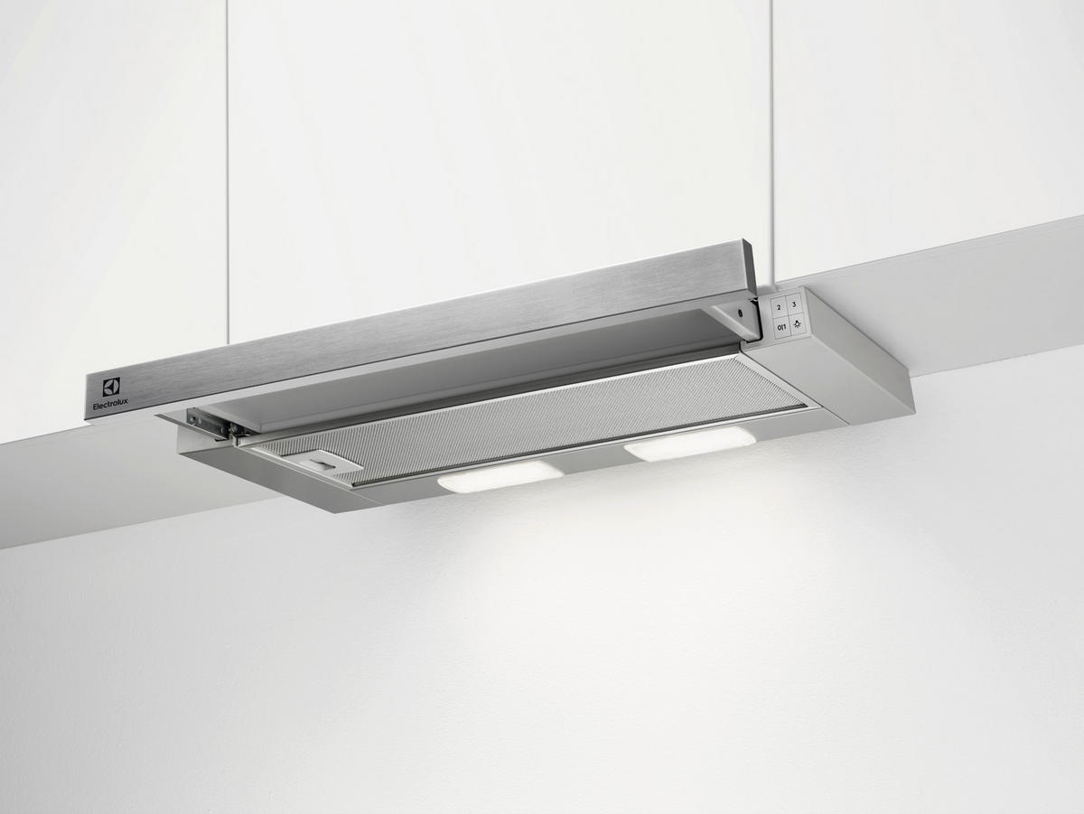DUNSTABZUGSHAUBE LFP2265S  - Edelstahlfarben, Basics, Metall (59,8/17,9/28,4cm) - Electrolux