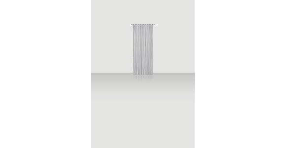 FERTIGVORHANG blickdicht  - Hellgrau, Design, Textil (122/255cm) - Novel