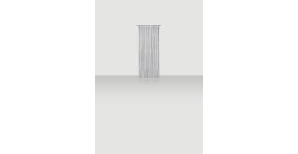 FERTIGVORHANG blickdicht - Hellgrau, Design, Textil (122/255cm) - Novel