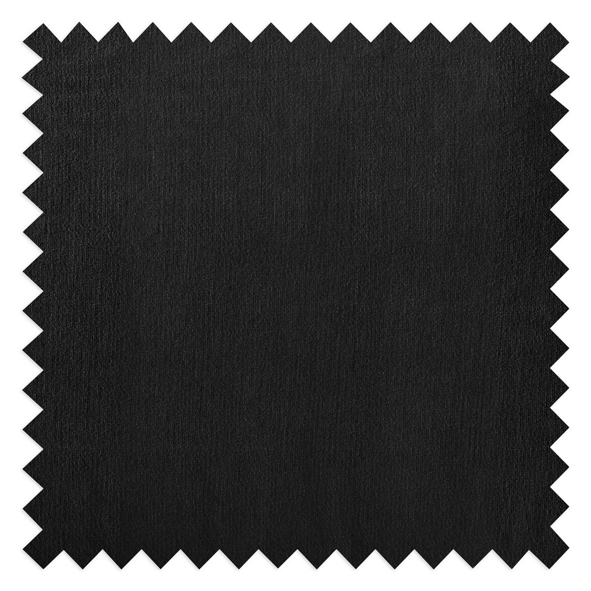 3-SITZER-SOFA JULI Samt Schwarz  - Schwarz, Design, Holz/Textil (203/86/100cm) - P & B