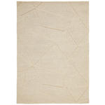 WOLLTEPPICH 130/190 cm Weiß  - Weiß, Design, Textil (130/190cm) - Linea Natura