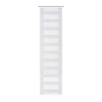 FLÄCHENVORHANG   halbtransparent  60/245 cm   - Weiß, Basics, Textil (60/245cm) - Dieter Knoll