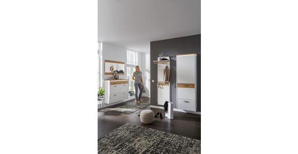 SPIEGEL Wildeiche Eichefarben - Eichefarben, Design, Glas/Holz (118/60/3cm) - DIETER KNOLL
