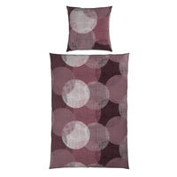 BETTWÄSCHE Flanell 155/220 cm  - Mauve, Textil (155/220cm) - Esposa