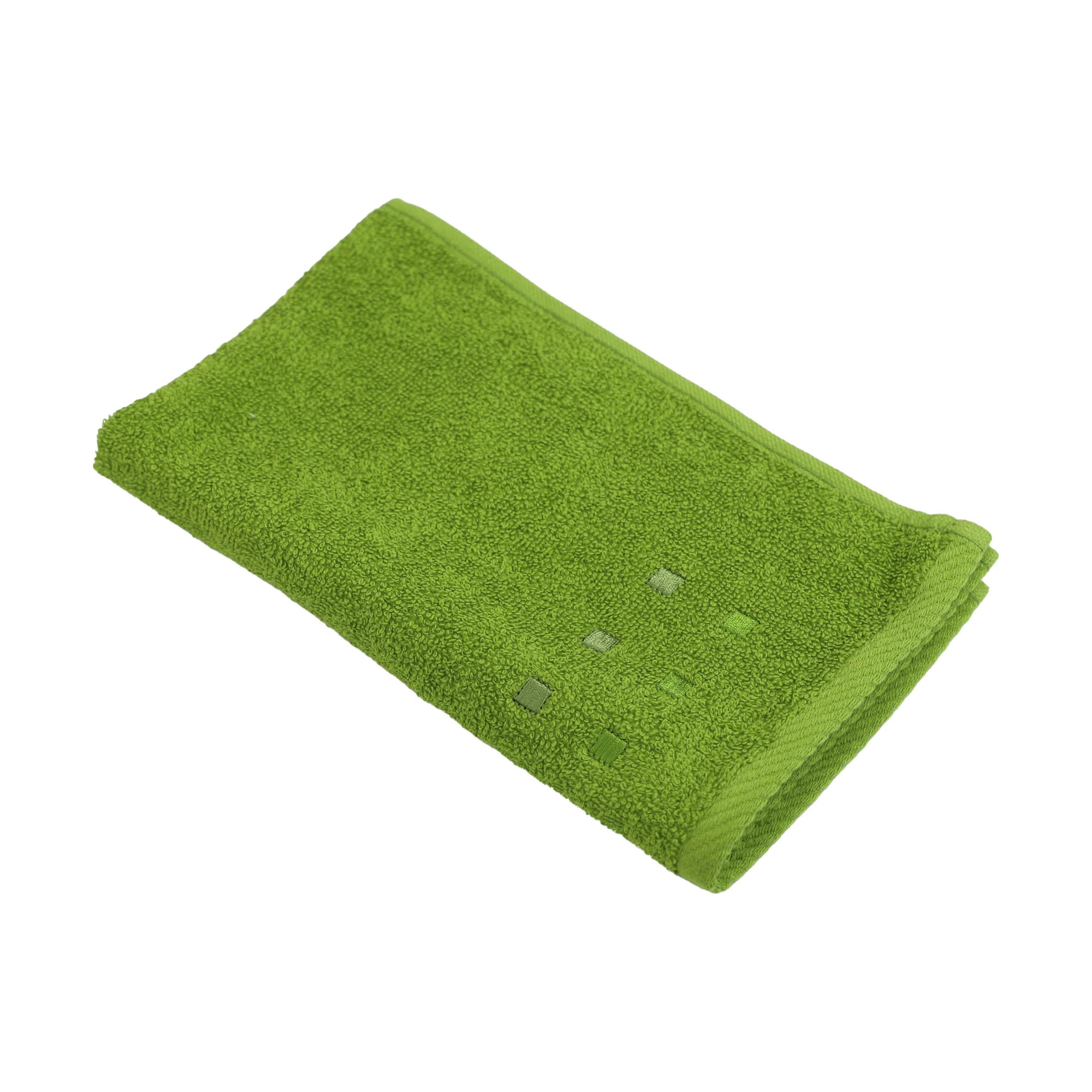GÄSTETUCH Quattro Hellgrün 4-teilig 30/50 cm - Hellgrün, Basics, Textil (30/50cm) - Esposa