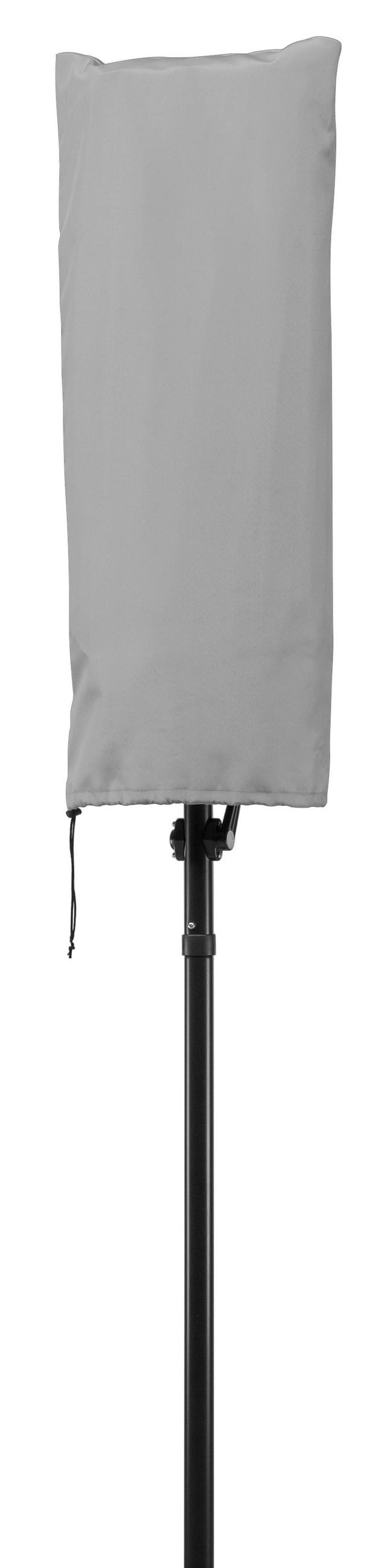 DOPPELSONNENSCHIRM   - Anthrazit/Grün, Basics, Textil/Metall (300/220/150cm) - Schneider