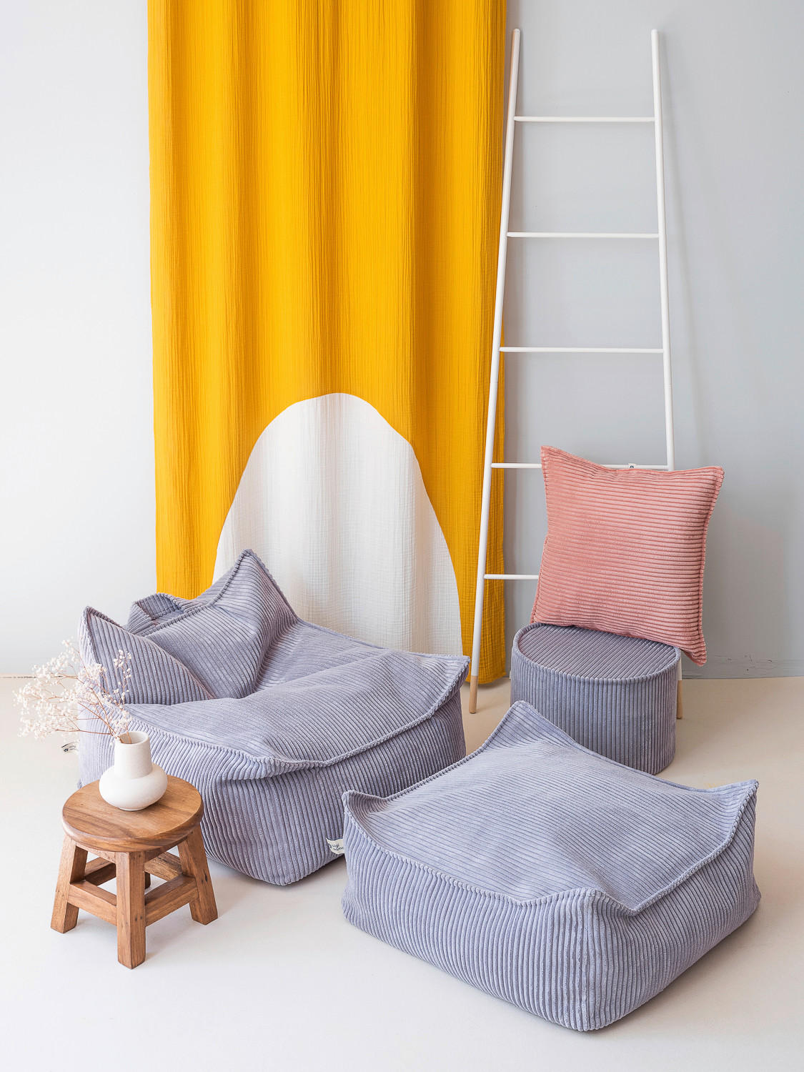 SITZSACK  - Blau, Basics (80/70/50cm)