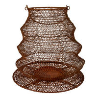 WINDLICHT Rostfarben 26/30 cm  - Rostfarben, Trend, Metall (26/30cm)