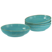 SCHÜSSELSET Nature Collection 4-teilig  - Blau, Design, Keramik - Creatable