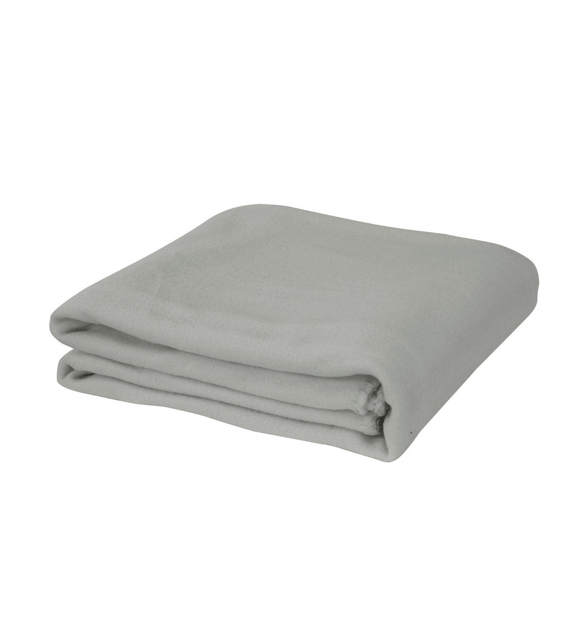 FLEECOVÁ DEKA, polyester, 130/160 cm - šedá, Basics, textil (130/160cm) - Boxxx