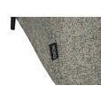 ECKSOFA in Struktur Greige  280/205 cm  - Greige/Schwarz, Design, Textil/Metall (280/205cm) - Xora