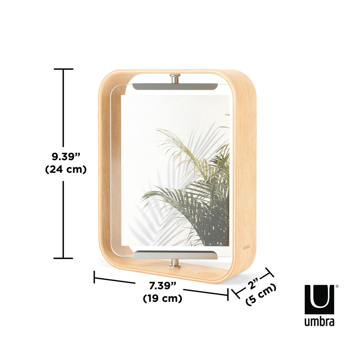 OKVIR ZA FOTOGRAFIJE      5/24/19 cm    - Basics, kovina/steklo (5/24/19cm) - Umbra