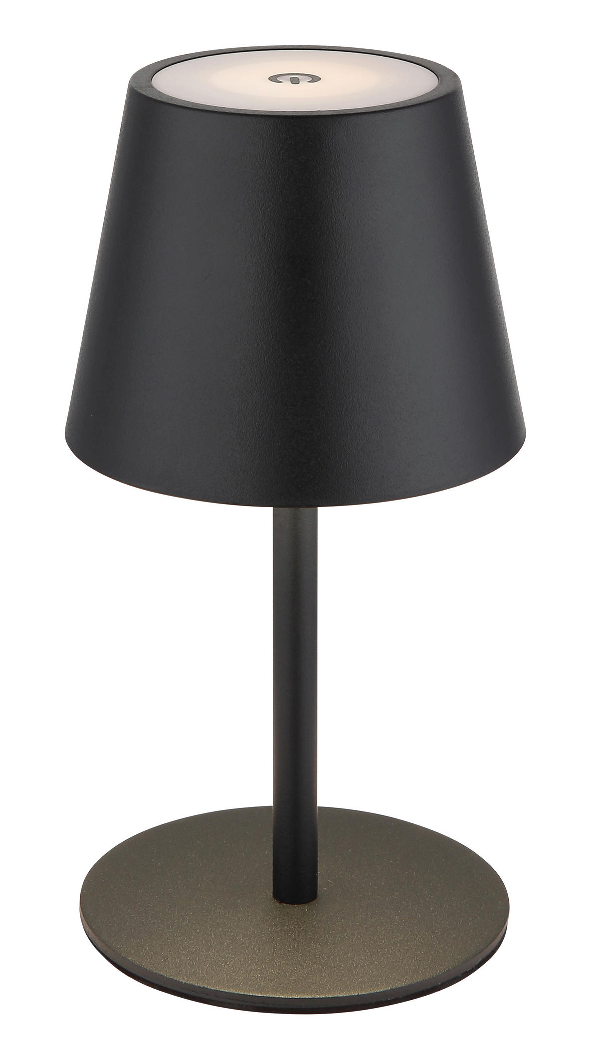 LED-TISCHLEUCHTE 11,5/36 cm   - Schwarz, Design, Kunststoff/Metall (11,5/36cm) - Globo